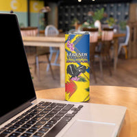 Personalized Ecuador Skinny Tumbler Andean Condor With Phalaenopsis Orchid - Wonder Print Shop