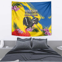 Ecuador Tapestry Andean Condor With Phalaenopsis Orchid - Wonder Print Shop