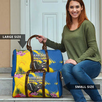 Ecuador Travel Bag Andean Condor With Phalaenopsis Orchid - Wonder Print Shop