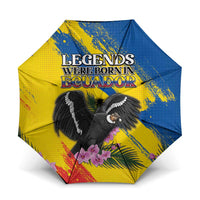 Ecuador Umbrella Andean Condor With Phalaenopsis Orchid - Wonder Print Shop