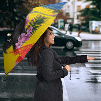 Ecuador Umbrella Andean Condor With Phalaenopsis Orchid - Wonder Print Shop