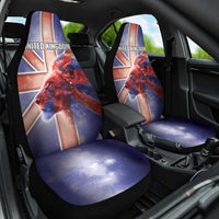 United Kingdom Car Seat Cover British Lion Flag Style - Wonder Print Shop