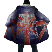 Personalized United Kingdom Cloak British Lion Flag Style - Wonder Print Shop