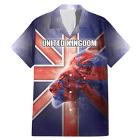 Personalized United Kingdom Family Matching Mermaid Dress and Hawaiian Shirt British Lion Flag Style - Wonder Print Shop