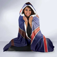 United Kingdom Hooded Blanket British Lion Flag Style - Wonder Print Shop
