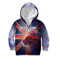 Personalized United Kingdom Kid Hoodie British Lion Flag Style - Wonder Print Shop