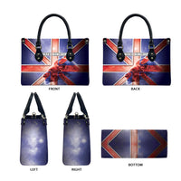 United Kingdom Leather Bag British Lion Flag Style - Wonder Print Shop