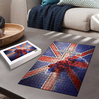 United Kingdom Puzzle British Lion Flag Style - Wonder Print Shop