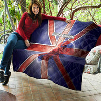 United Kingdom Quilt British Lion Flag Style - Wonder Print Shop
