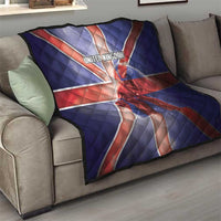 United Kingdom Quilt British Lion Flag Style - Wonder Print Shop