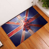 United Kingdom Rubber Doormat British Lion Flag Style - Wonder Print Shop