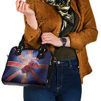 United Kingdom Shoulder Handbag British Lion Flag Style - Wonder Print Shop