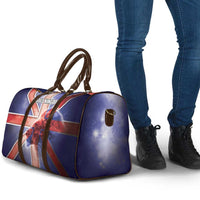 United Kingdom Travel Bag British Lion Flag Style - Wonder Print Shop
