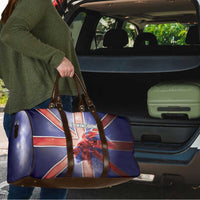 United Kingdom Travel Bag British Lion Flag Style - Wonder Print Shop