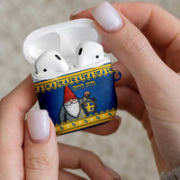 Sweden Christmas AirPods Case Tomte God Jul - Wonder Print Shop