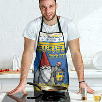 Sweden Christmas Apron Tomte God Jul - Wonder Print Shop