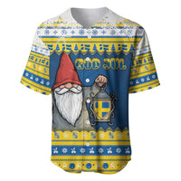 Sweden Christmas Baseball Jersey Tomte God Jul - Wonder Print Shop