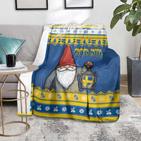 Sweden Christmas Blanket Tomte God Jul - Wonder Print Shop