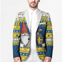 Sweden Christmas Blazer Tomte God Jul - Wonder Print Shop