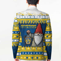 Sweden Christmas Blazer Tomte God Jul - Wonder Print Shop