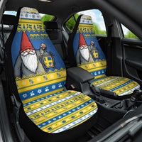 Sweden Christmas Car Seat Cover Tomte God Jul - Wonder Print Shop