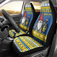Sweden Christmas Car Seat Cover Tomte God Jul - Wonder Print Shop