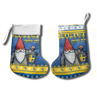 Sweden Christmas Stocking Tomte God Jul - Wonder Print Shop