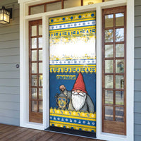 Sweden Christmas Door Cover Tomte God Jul - Wonder Print Shop