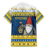 Sweden Christmas Family Matching Mermaid Dress and Hawaiian Shirt Tomte God Jul - Wonder Print Shop