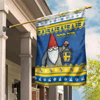 Sweden Christmas Garden Flag Tomte God Jul - Wonder Print Shop
