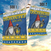 Sweden Christmas Garden Flag Tomte God Jul - Wonder Print Shop
