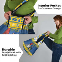 Sweden Christmas Grocery Bag Tomte God Jul - Wonder Print Shop