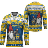 Sweden Christmas Hockey Jersey Tomte God Jul - Wonder Print Shop