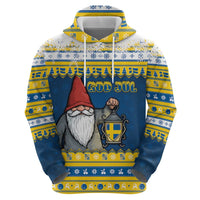 Sweden Christmas Hoodie Tomte God Jul - Wonder Print Shop