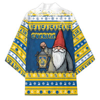 Sweden Christmas Kimono Tomte God Jul - Wonder Print Shop