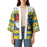 Sweden Christmas Kimono Tomte God Jul - Wonder Print Shop