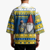 Sweden Christmas Kimono Tomte God Jul - Wonder Print Shop