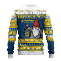 Sweden Christmas Ugly Christmas Sweater Tomte God Jul - Wonder Print Shop