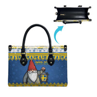 Sweden Christmas Leather Bag Tomte God Jul - Wonder Print Shop