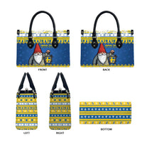 Sweden Christmas Leather Bag Tomte God Jul - Wonder Print Shop