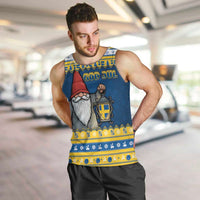 Sweden Christmas Men Tank Top Tomte God Jul - Wonder Print Shop