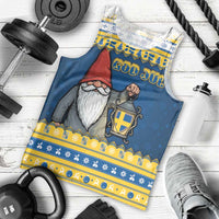 Sweden Christmas Men Tank Top Tomte God Jul - Wonder Print Shop