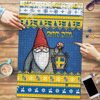 Sweden Christmas Puzzle Tomte God Jul - Wonder Print Shop
