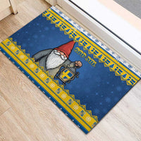 Sweden Christmas Rubber Doormat Tomte God Jul - Wonder Print Shop