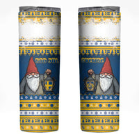 Sweden Christmas Skinny Tumbler Tomte God Jul - Wonder Print Shop