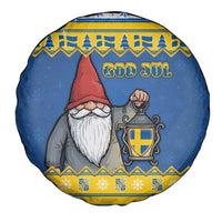 Sweden Christmas Spare Tire Cover Tomte God Jul - Wonder Print Shop