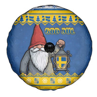 Sweden Christmas Spare Tire Cover Tomte God Jul - Wonder Print Shop