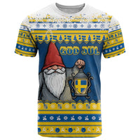 Sweden Christmas T Shirt Tomte God Jul - Wonder Print Shop