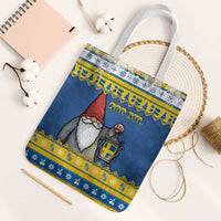 Sweden Christmas Tote Bag Tomte God Jul - Wonder Print Shop