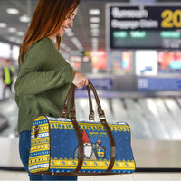 Sweden Christmas Travel Bag Tomte God Jul - Wonder Print Shop